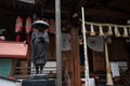 Japanese Buddhist statue at Fukusho-in temple, Nagoya, Japan Royalty Free Stock Photo