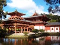 Japanese Buddhist Temple in Hawaii Royalty Free Stock Photo