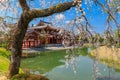 The Japanese Byodo-in temple Royalty Free Stock Photo