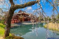 The Japanese Byodo-in temple Royalty Free Stock Photo