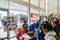 Japanese Calligraphy experence in the Lunar New Year Festival