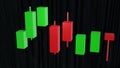 Japanese Candlesticks trading visual trend