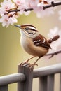 Japanese Carolina Wren Beauty