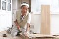 Japanese carpenter, skilled technician