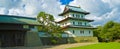 Japanese castle, Matsumae, Hokkaido Royalty Free Stock Photo