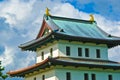 Japanese castle, Matsumae, Hokkaido Royalty Free Stock Photo