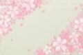 Japanese cherry blossom abstract and vintage white paper background Royalty Free Stock Photo