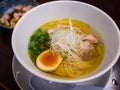 Japanese chicken ramen broth