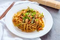 Japanese Chicken Yakisoba Noodles