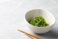 Japanese chuka wakame salad Royalty Free Stock Photo