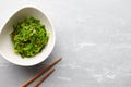 Japanese chuka wakame salad Royalty Free Stock Photo