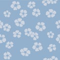 Japanese Classic Cherry Blossom Vector Seamless Pattern