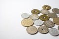 Japanese coins Royalty Free Stock Photo