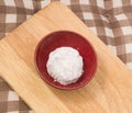 Japanese Confectionery of Strawberry Daifuku or Ichigo Mochi Royalty Free Stock Photo