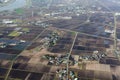 Japanese countryside aerial view