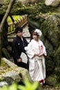 Japanese couple Royalty Free Stock Photo