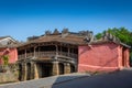 Japanese Covered Bridge, also called Lai Vien Kieu Royalty Free Stock Photo