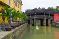 Japanese Covered Bridge Royalty Free Stock Photo