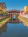 The ancient Japanese Covered Bridge, Hoi An, Vietnam Royalty Free Stock Photo