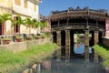 Japanese covered brigde in Hoi An Royalty Free Stock Photo