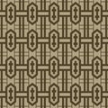 Japanese Cross Line Hexagon Vector Seamless Pattern