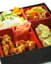 Japanese Cuisine - Bento Lunch Royalty Free Stock Photo