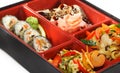 Japanese Cuisine - Bento Lunch Royalty Free Stock Photo