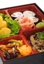 Japanese Cuisine - Bento Lunch Royalty Free Stock Photo