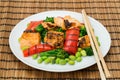 Japanese cuisine - Chargrilled Salmon teriyaki