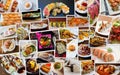 Japanese Cuisine Food Collage Royalty Free Stock Photo