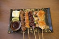 Japanese cuisine Grilled, teriyaki skewers Yakitori