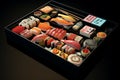 japanese cuisine knolling professional food photo