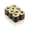 Japanese cuisine. Maki sushi. Royalty Free Stock Photo