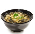 Japanese Cuisine - Miso Soup Royalty Free Stock Photo
