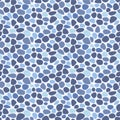 Japanese Cute Pebble Vector Seamless Pattern Royalty Free Stock Photo