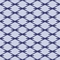 Japanese Diamond Net Vector Seamless Pattern Royalty Free Stock Photo