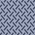 Japanese Diamond Weave Vector Seamless Pattern