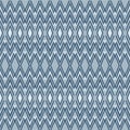 Japanese Diamond Zigzag Stripe Vector Seamless Pattern