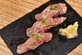 Japanese diet traditional food, Delicious wagyu beef. Royalty Free Stock Photo