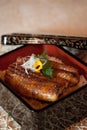 Japanese dishes - Char-grilled Whole Eel Rice