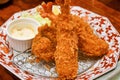 Japanese Ebi Fry i.e. Deep Fried Large Prawns