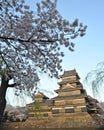 Japanese famous tourist spot matsumoto castel