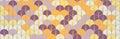 Japanese Fan Golden Seamless Pattern. Rich VIP Japanese Clothes Royalty Free Stock Photo