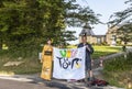 Japanese Fans of Le Tour de France