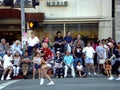 Japanese festival in little tokyo Royalty Free Stock Photo