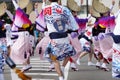 Japanese festive dance event Awa-Odori Festival