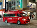 Japanese fire truck in Japan