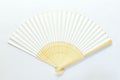 Japanese folding fan Royalty Free Stock Photo