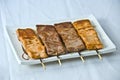 Japanese Food 4 Skewers Yakito Royalty Free Stock Photo