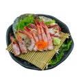 Japanese Food : Amaebi Royalty Free Stock Photo